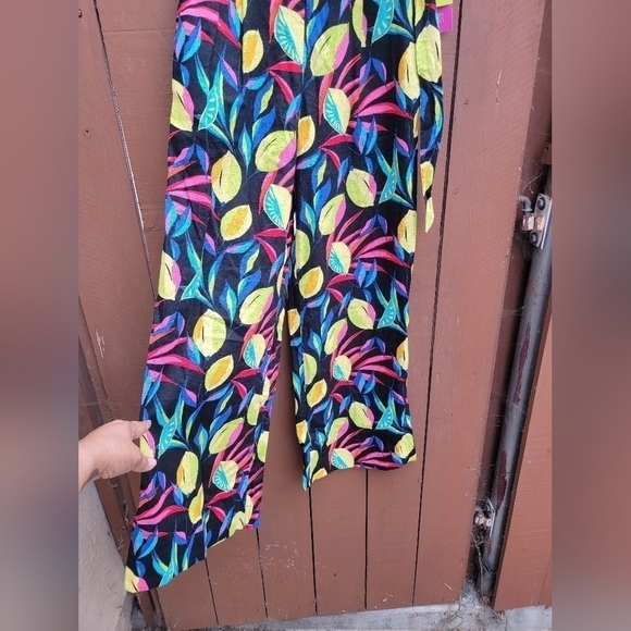 Nwt Tabitha Brown palazzo fruit print pants 👖 - Picture 2 of 10